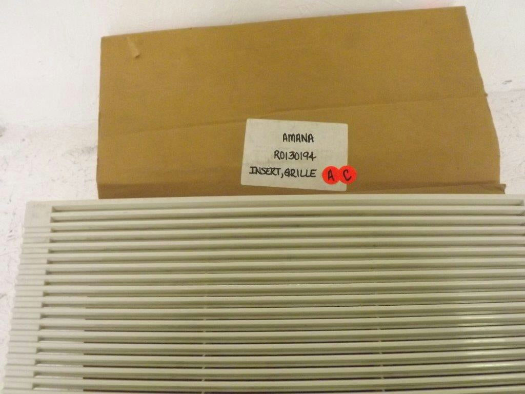 AMANA WHIRLPOOL AIR CONDITIONER R0130194 FRONT GRILLE INSERT NEW AMANA WHIRLPOOL AIR CONDITIONER R0130194 FRONT GRILLE INSERT NEW